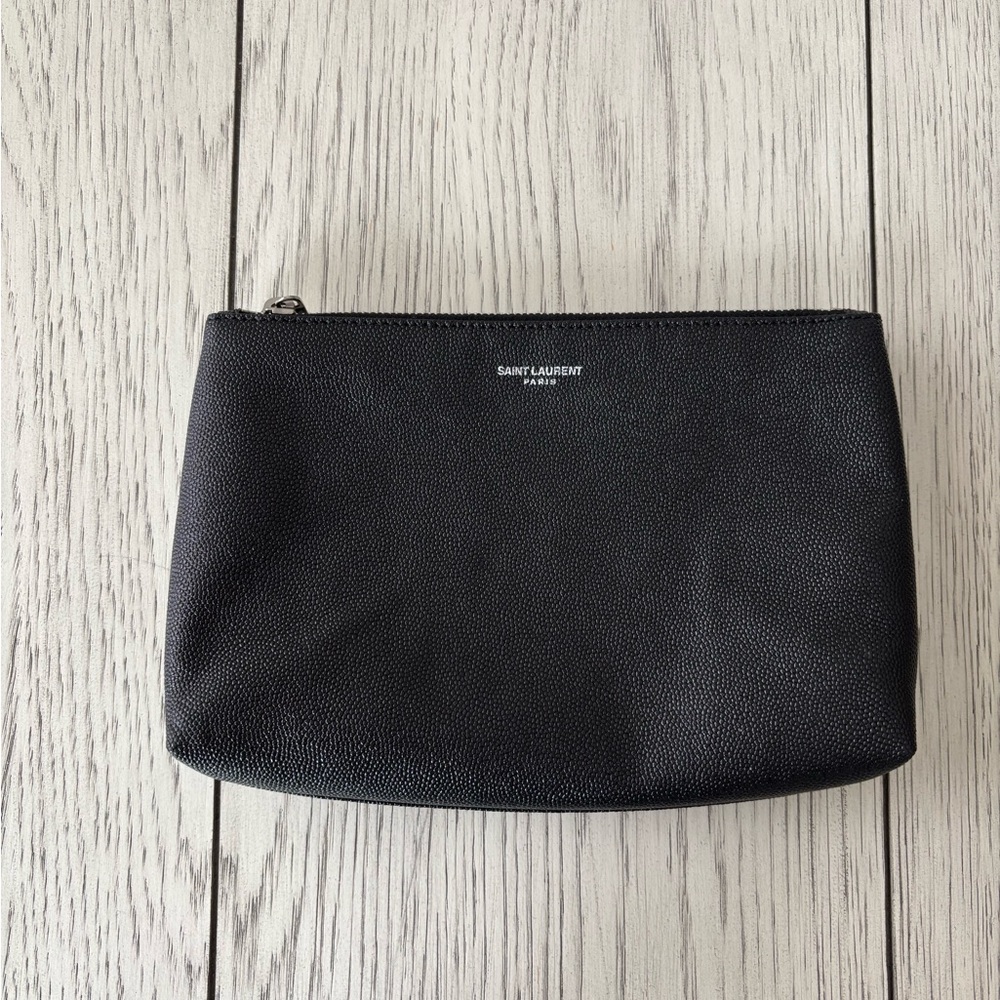 Saint Lourent  , black clutch, small - Picture 6 of 8